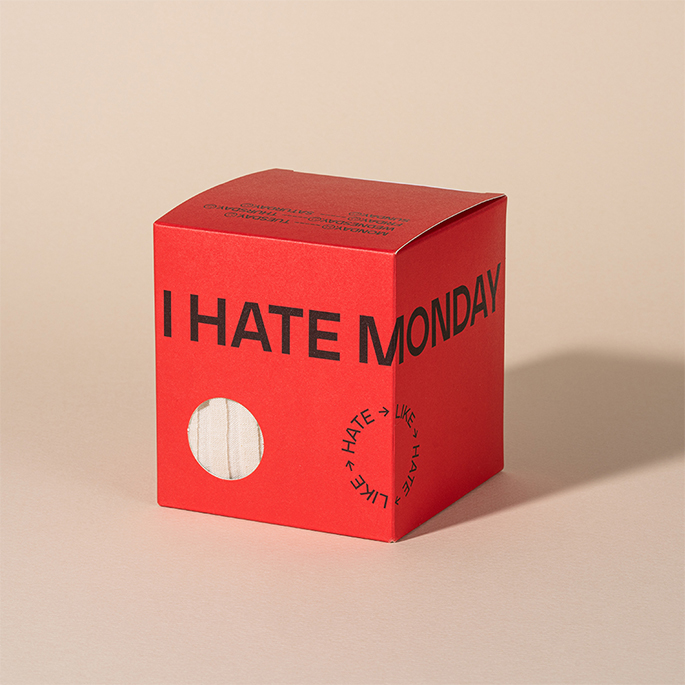 I HATE MONDAY GIFT PACKAGE (3~4켤레용)