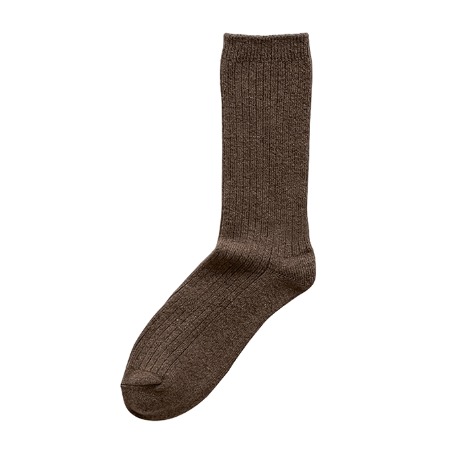 Essential Cashmere Socks Brown