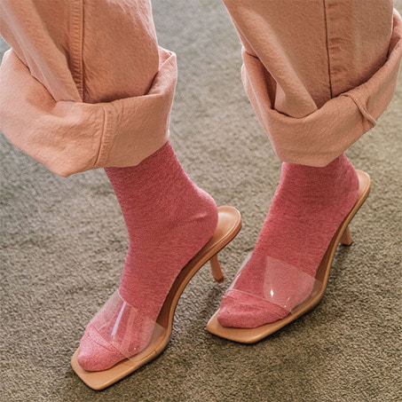Glitter Socks Pink
